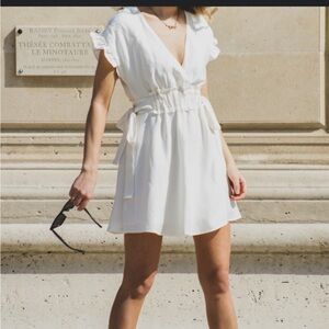 Zara White Dress